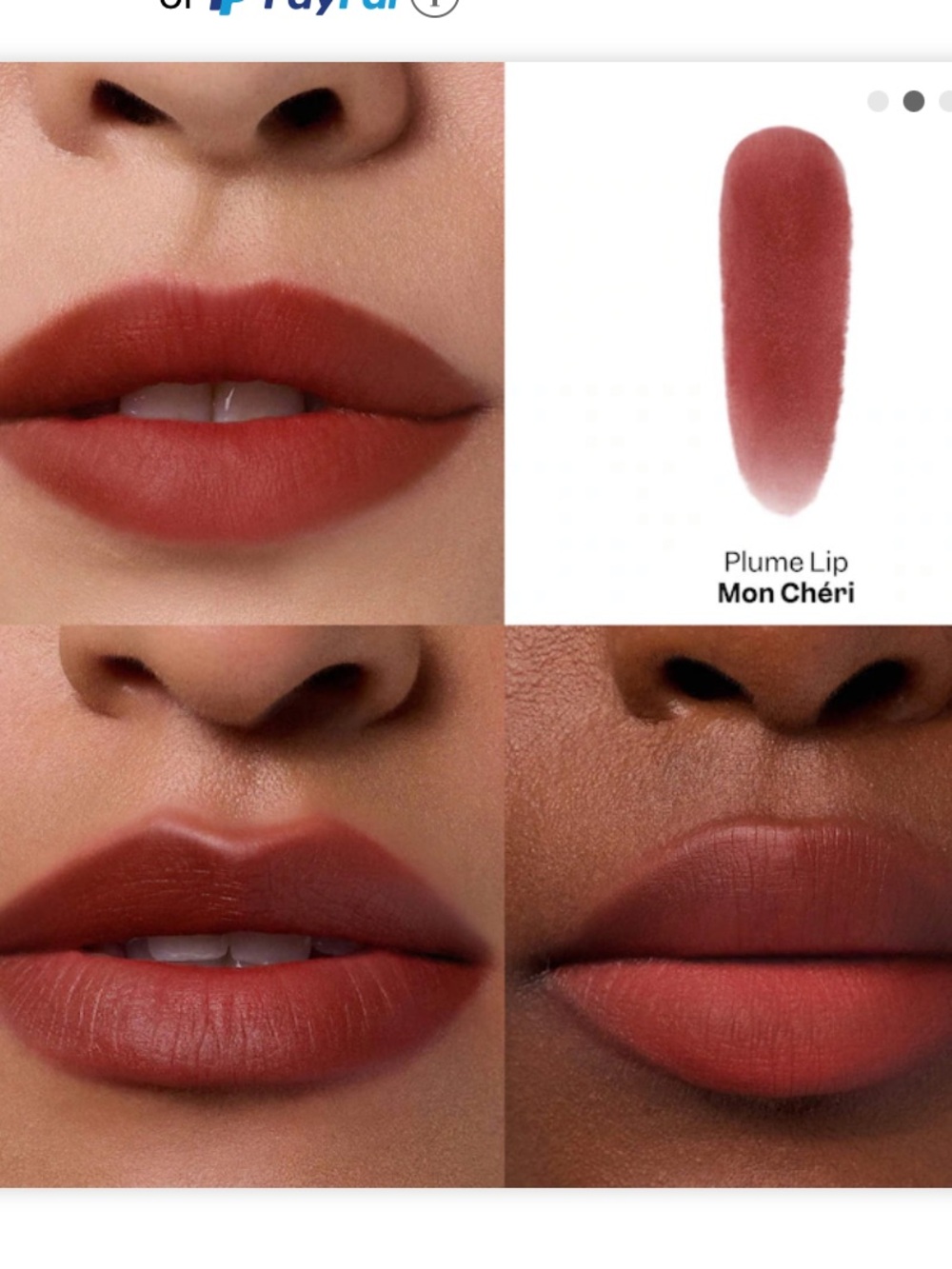 Violette_FR Mon Chéri PLUME LIP Moisturizing Feather Matte Lip Whip